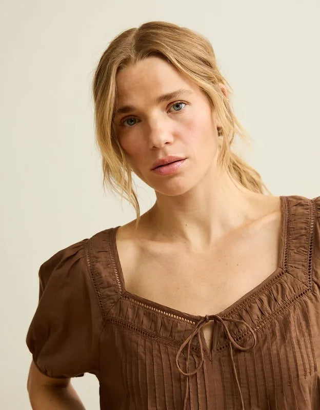 AE Tie-Front Blouse