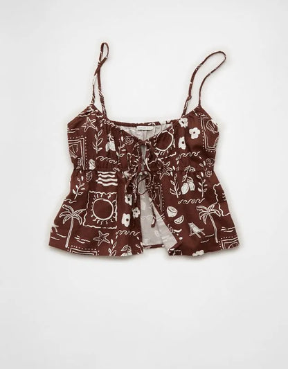 AE Tie-Front Cami