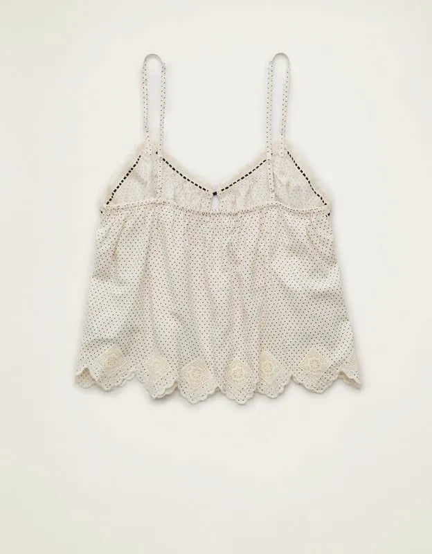 AE Ribbon Tie-Front Cami