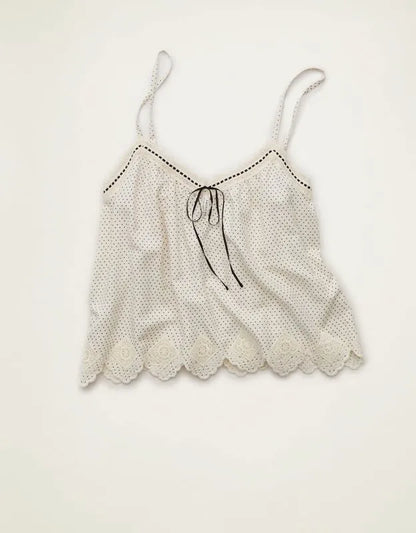 AE Ribbon Tie-Front Cami