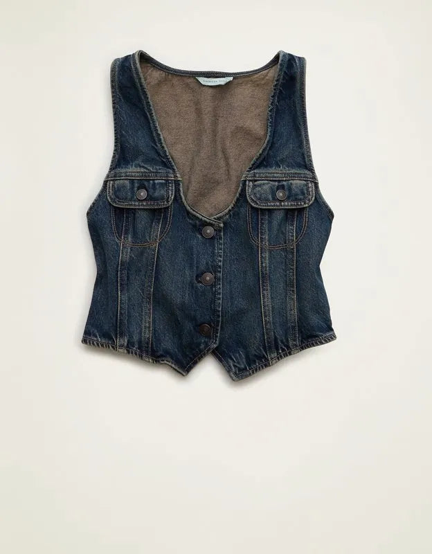 AE Denim Vest