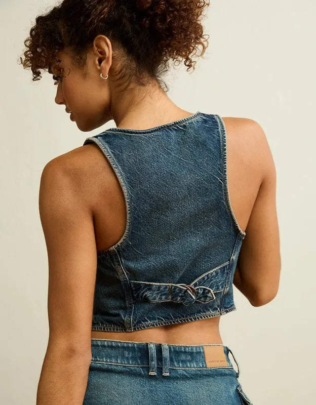 AE Denim Vest