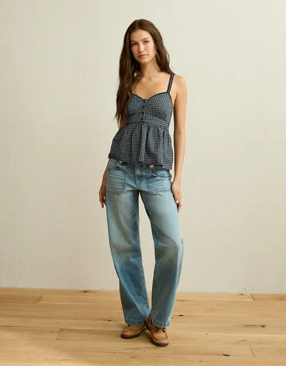 AE V-Neck Button-Up Cami