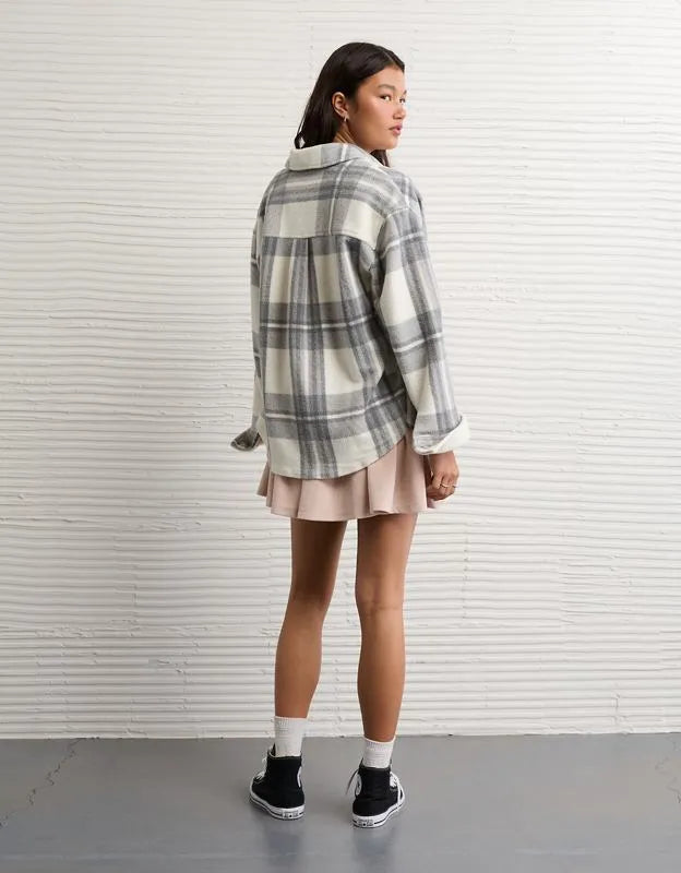 AE Fleece Shacket
