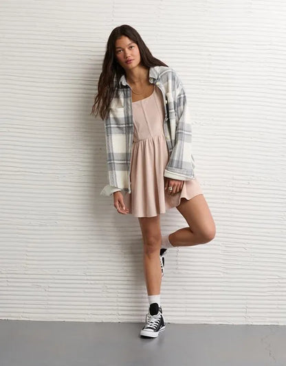AE Fleece Shacket