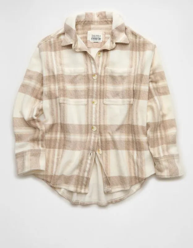 AE Fleece Shacket