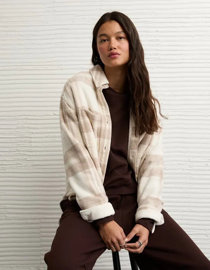 AE Fleece Shacket