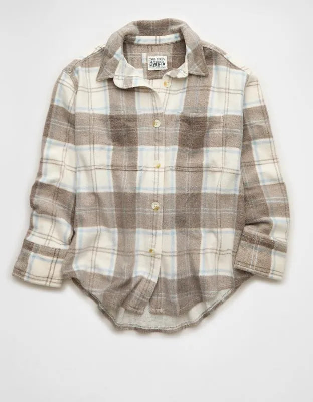 AE Fleece Shacket