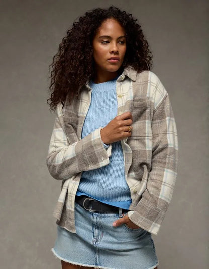 AE Fleece Shacket