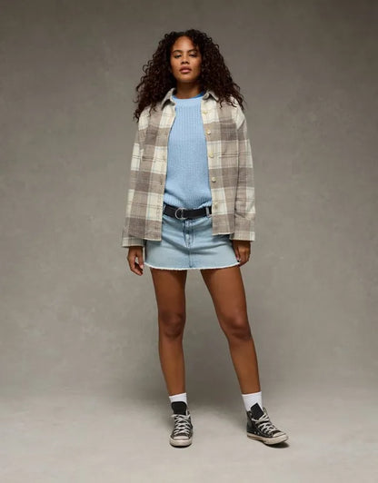 AE Fleece Shacket