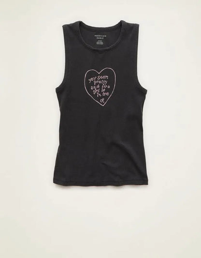 AE Olivia Rodrigo Graphic Tank Top