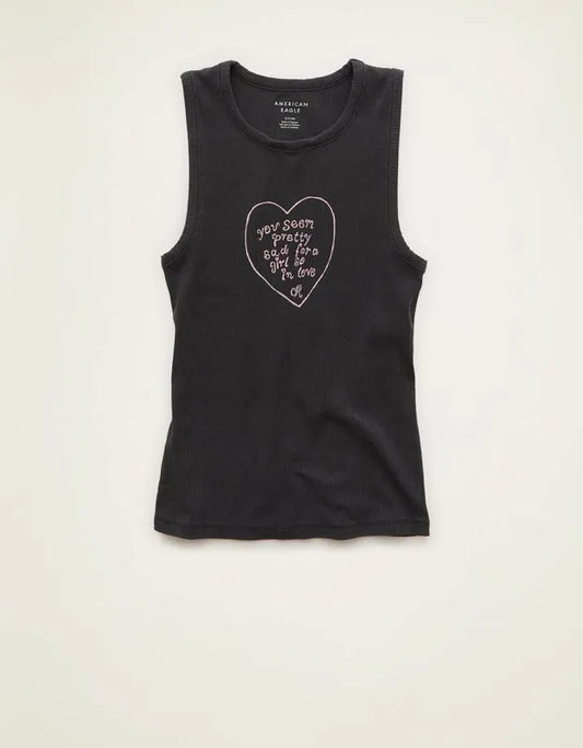 AE Olivia Rodrigo Graphic Tank Top