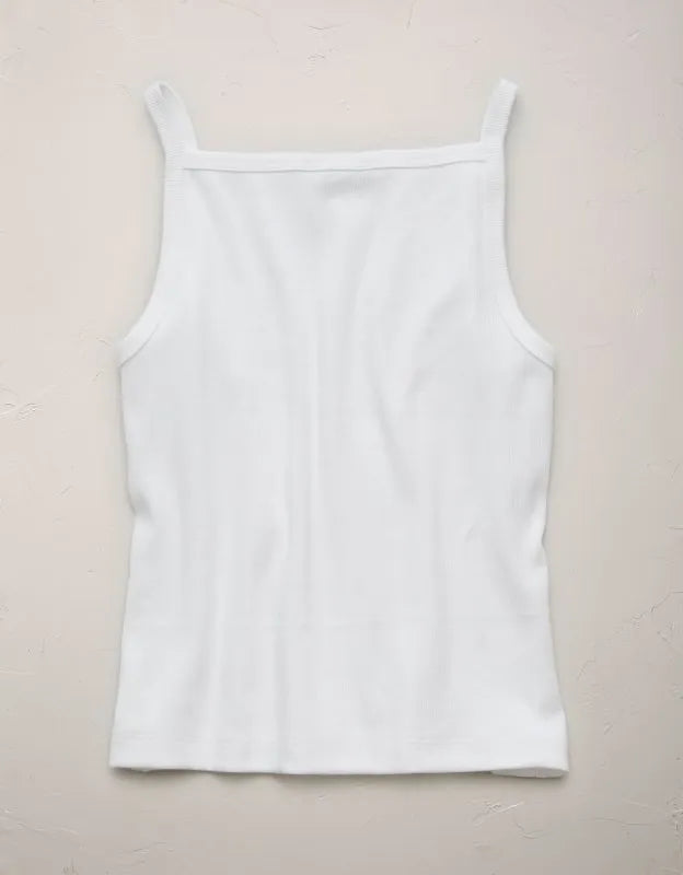 AE77 Square Neck Tank Top