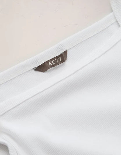 AE77 Square Neck Tank Top