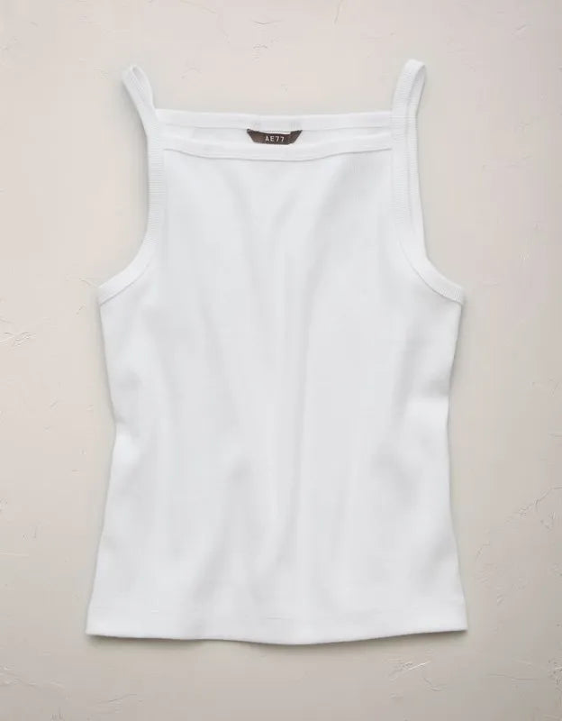 AE77 Square Neck Tank Top