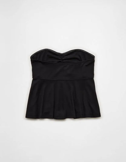AE Cinched Babydoll Tube Top