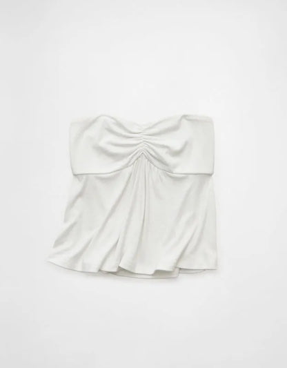 AE Cinched Babydoll Tube Top