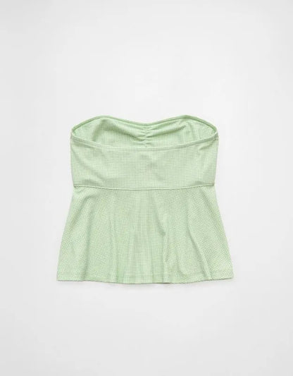 AE Cinched Babydoll Tube Top