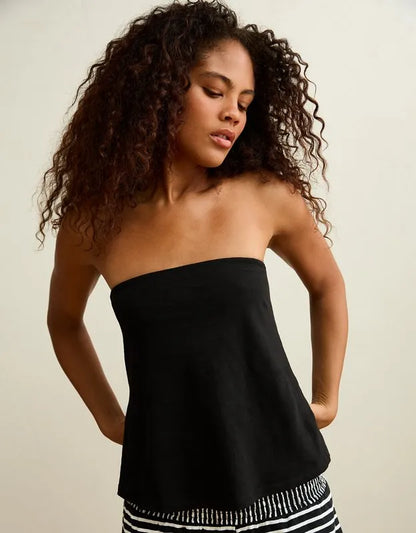 AE Sunchaser Side-Slit Babydoll Tube Top
