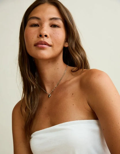 AE Sunchaser Side-Slit Babydoll Tube Top