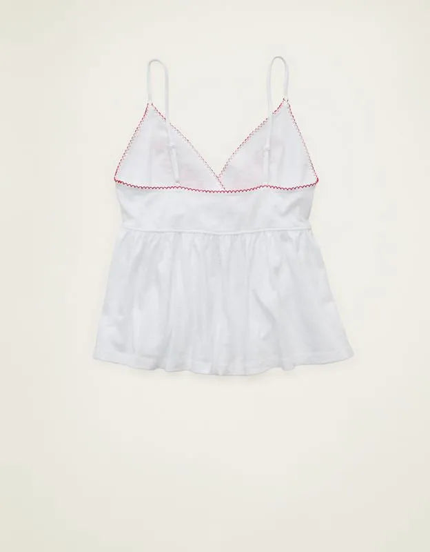 AE Picot-Trim Babydoll Cami