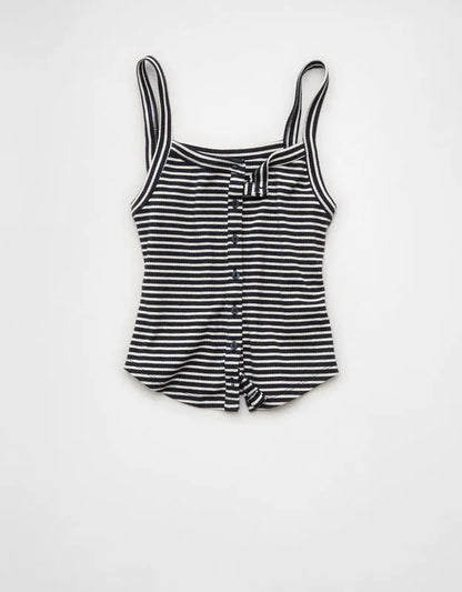 AE Button-Up Tank Top