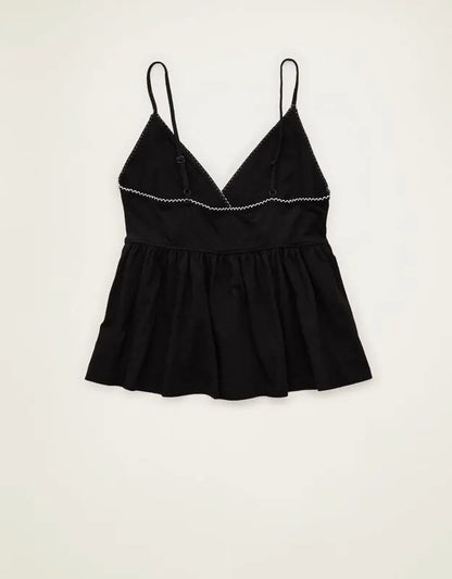 AE Picot-Trim Babydoll Cami