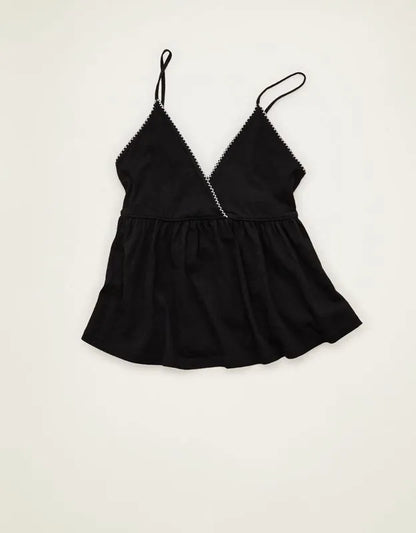 AE Picot-Trim Babydoll Cami