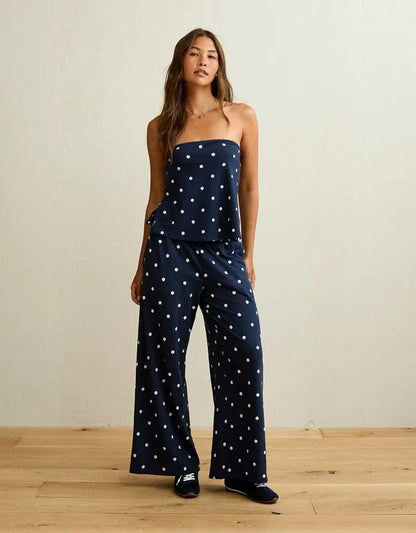 AE Sunchaser Side-Slit Babydoll Tube Top