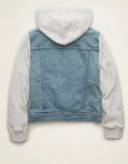 AE Hooded Denim Jacket