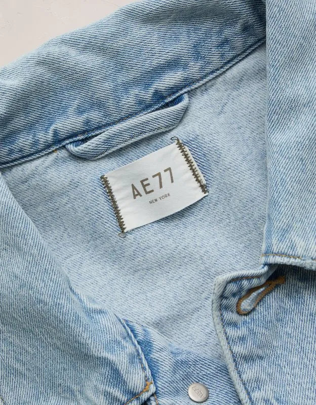 AE77 Oversized Denim Jacket