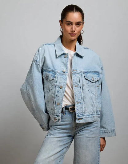 AE77 Oversized Denim Jacket