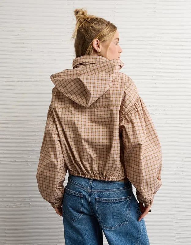 AE Cropped Windbreaker Jacket