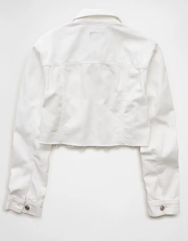 AE Super Cropped Denim Jacket