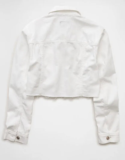AE Super Cropped Denim Jacket