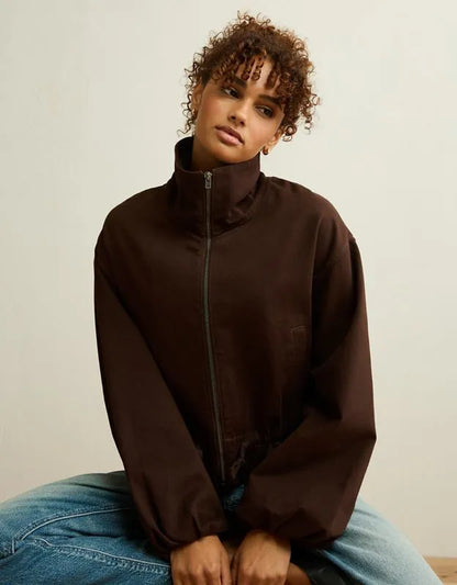 AE Funnel Neck Bomber Jacket