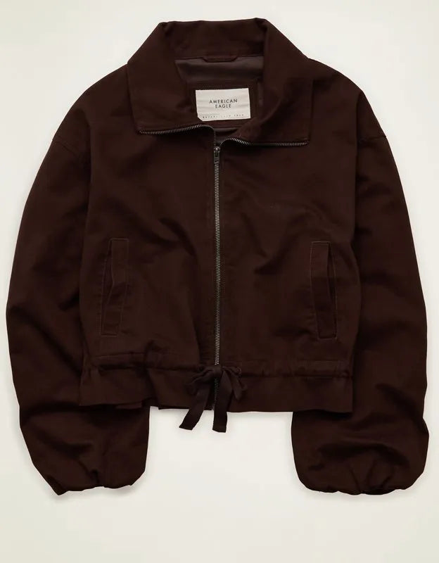 AE Funnel Neck Bomber Jacket