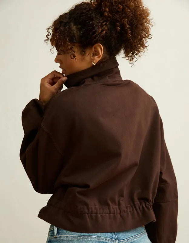 AE Funnel Neck Bomber Jacket