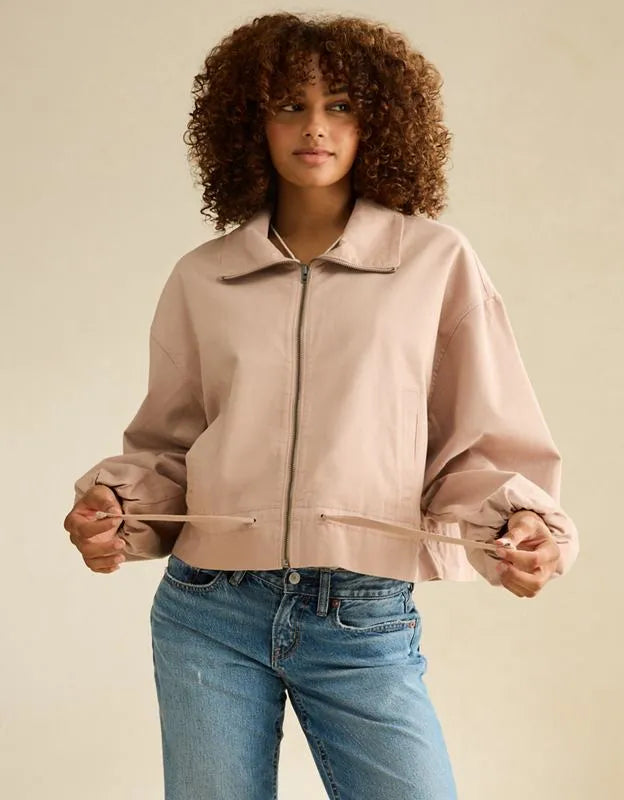 AE Funnel Neck Bomber Jacket