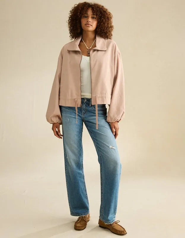AE Funnel Neck Bomber Jacket