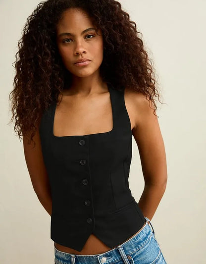 AE Square-Neck Waistcoat