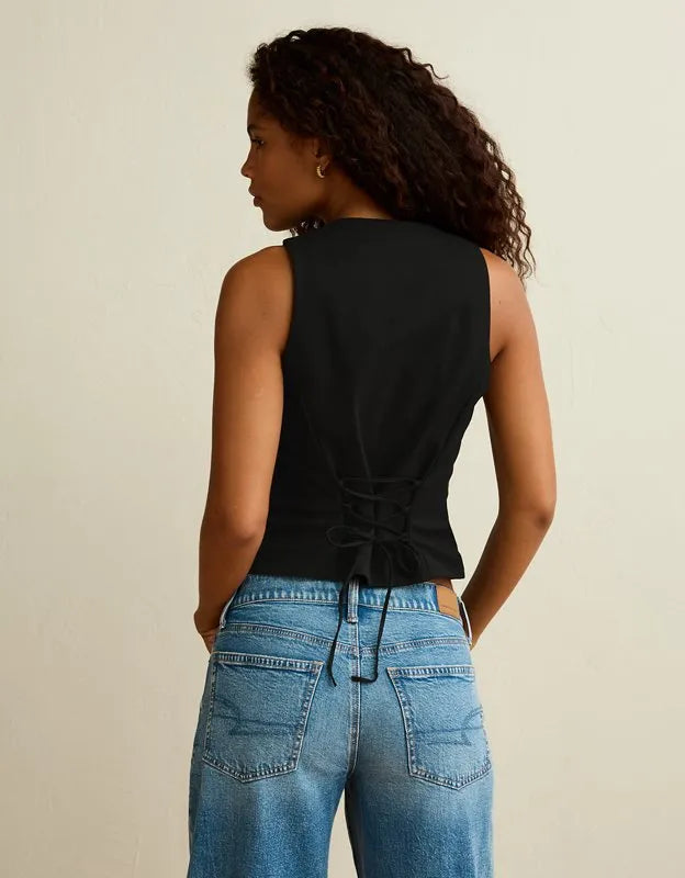 AE Square-Neck Waistcoat