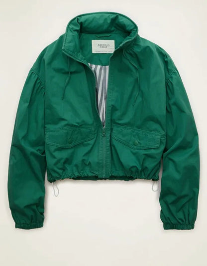 AE Cropped Windbreaker Jacket