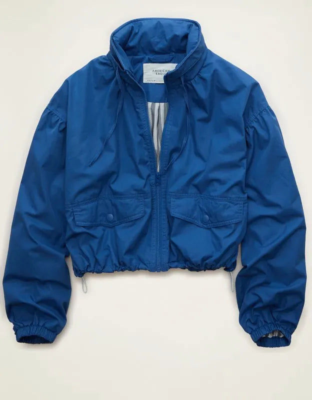 AE Cropped Windbreaker Jacket