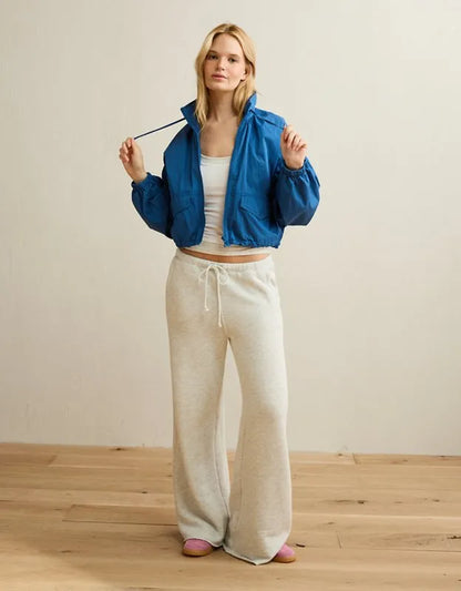 AE Cropped Windbreaker Jacket