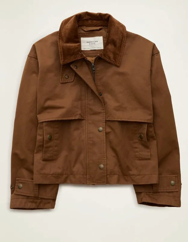 AE Cropped Swing Workwear Jacket