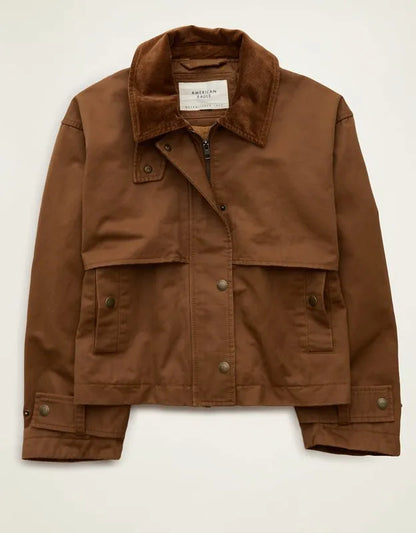 AE Cropped Swing Workwear Jacket