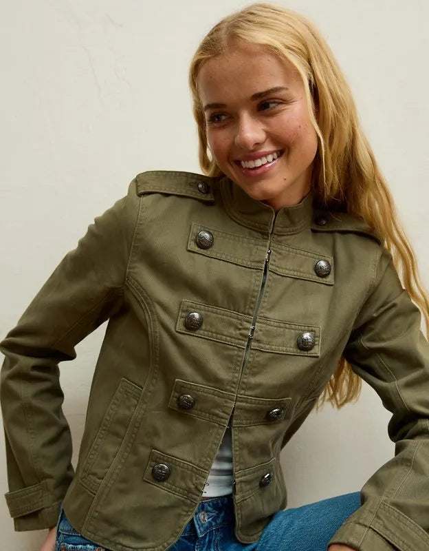AE Shrunken Military Jacket