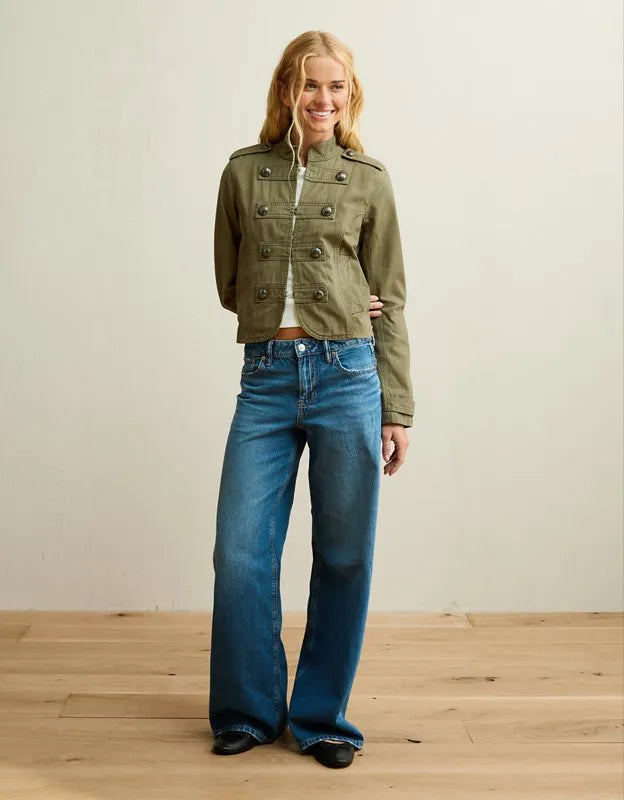 AE Shrunken Military Jacket