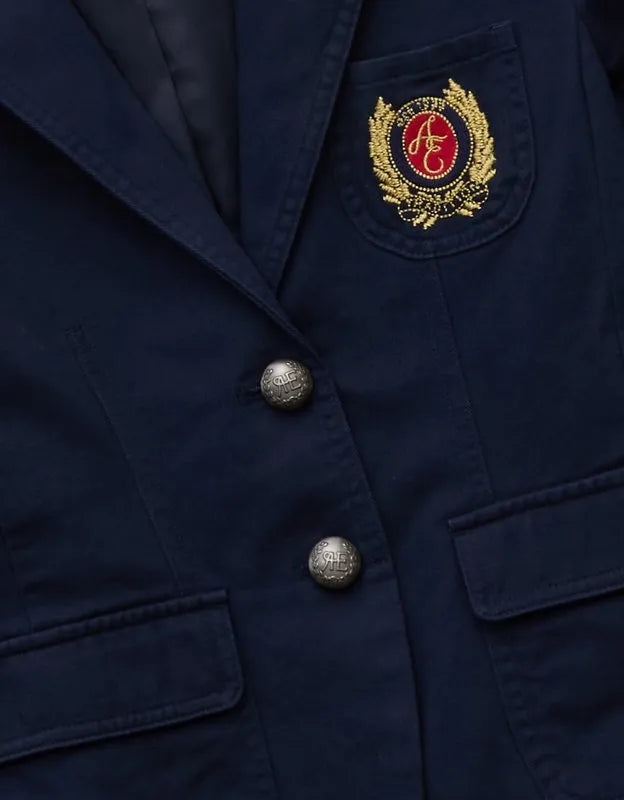 AE Shrunken Crest Blazer